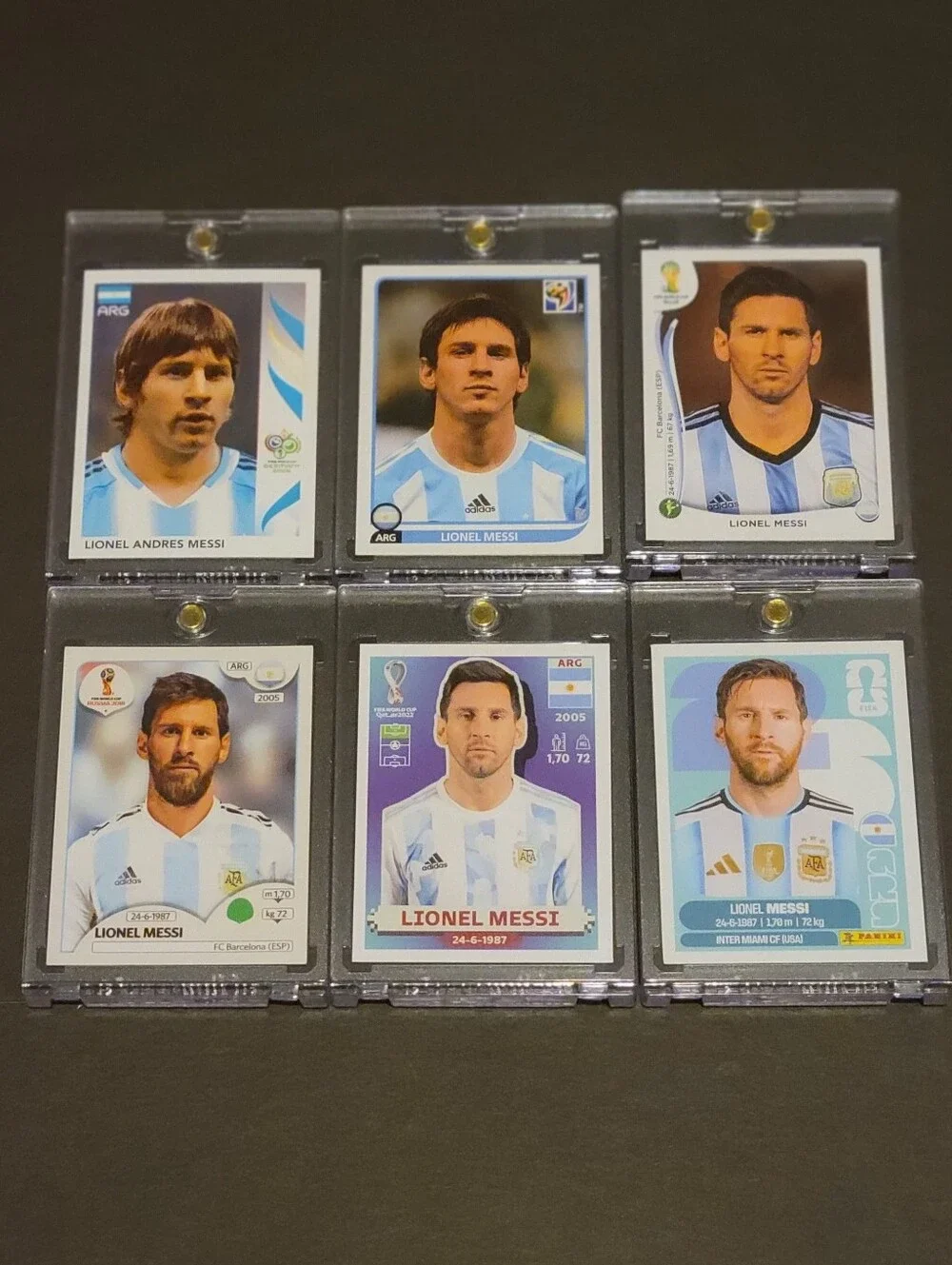 Leo Messi World Cup Collectors Lot